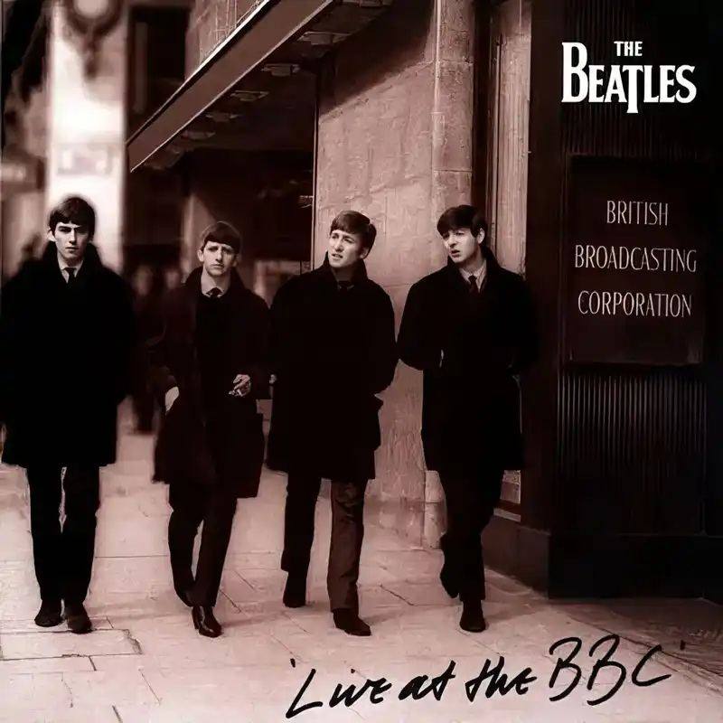 THE BEATLES — LIVE AT THE BBC cover