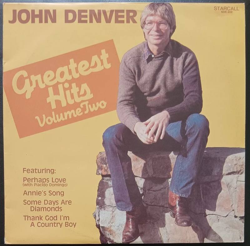 JOHN DENVER — GREATEST HITS VOLUME TWO cover