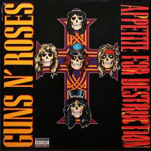 GUNS N’ ROSES — APPETITE FOR DESTRUCTION cover