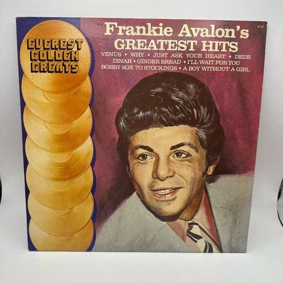 FRANKIE AVALON — GREATEST HITS cover
