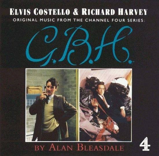 ELVIS COSTELLO & RICHARD HARVEY — G.B.H. cover